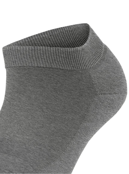 FALKE ClimaWool Dames Sneakersokken 46483 – light greymel., detail