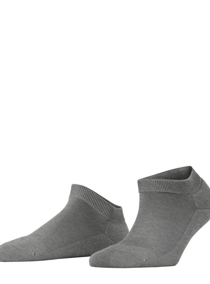 FALKE ClimaWool Dames Sneakersokken 46483 – light greymel., zijkant