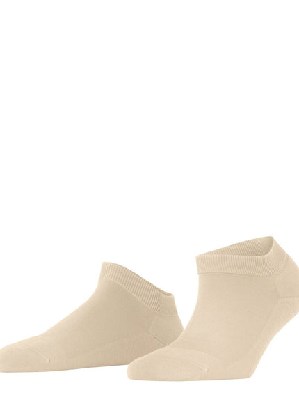 FALKE ClimaWool Dames Sneakersokken 46483 – Cream
