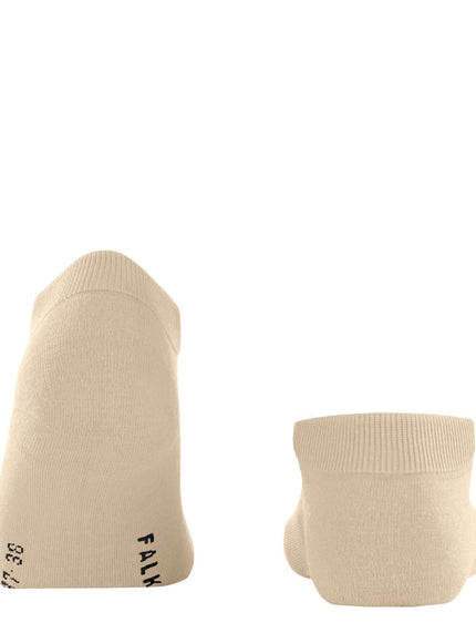 FALKE ClimaWool Dames Sneakersokken 46483 – Cream