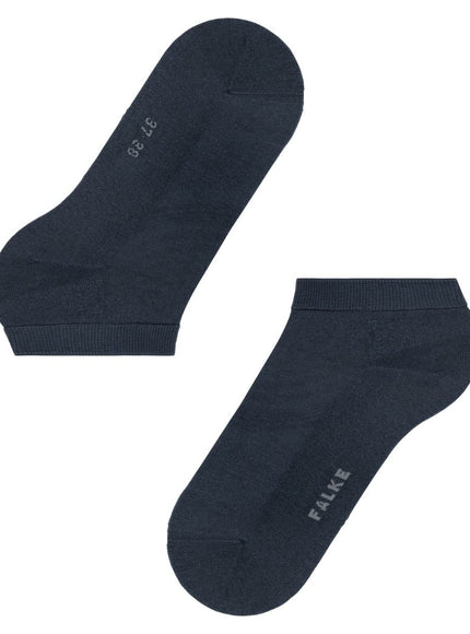 FALKE ClimaWool Dames Sneakersokken 46483 – navy mel., voorkant