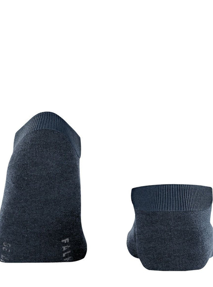 FALKE ClimaWool Dames Sneakersokken 46483 – navy mel., achterkant