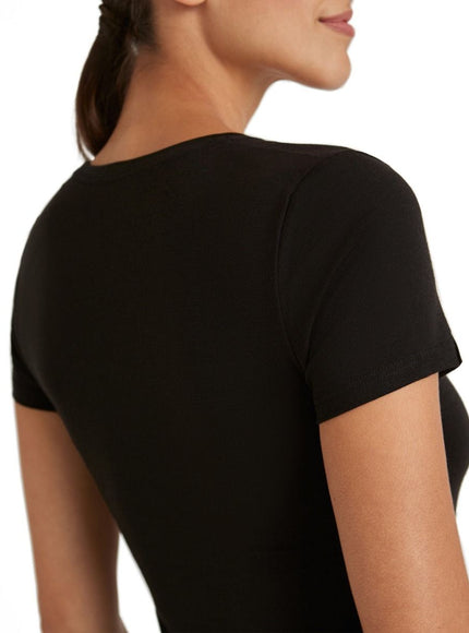 FALKE Dames Korte Mouw Shirt Daily ClimaWool 69060