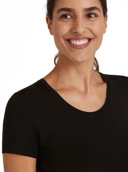 FALKE Dames Korte Mouw Shirt Daily ClimaWool 69060