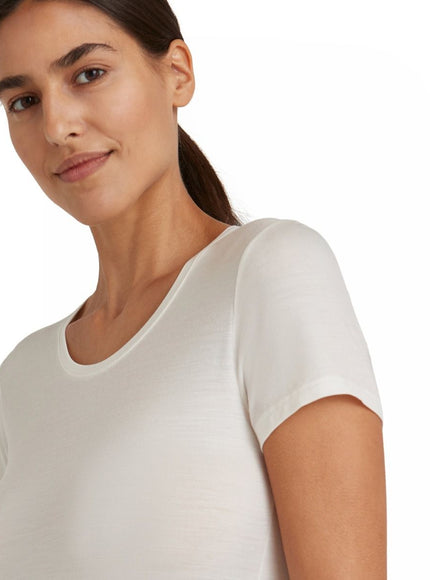 FALKE Dames Korte Mouw Shirt Daily ClimaWool 69060