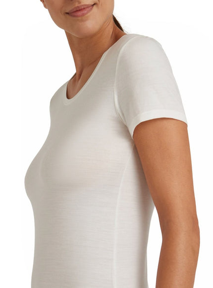FALKE Dames Korte Mouw Shirt Daily ClimaWool 69060