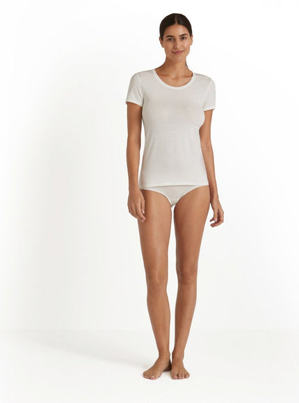 FALKE Dames Korte Mouw Shirt Daily ClimaWool 69060