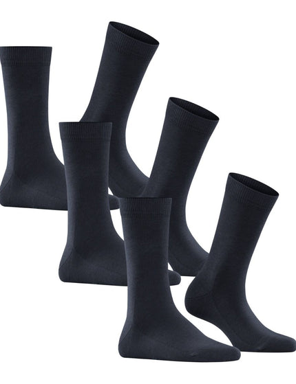 FALKE Family 3 pack Dames sokken 49146 – dark navy