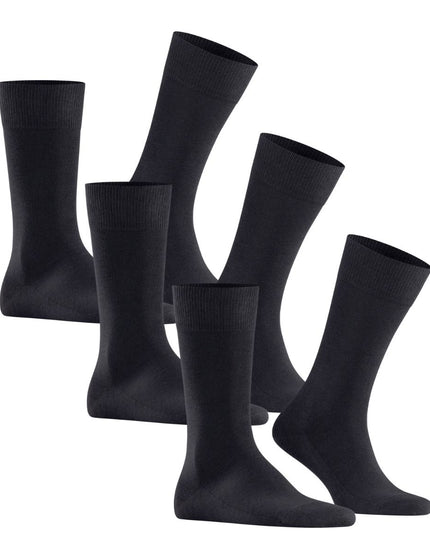 FALKE Family 3-Pack Heren Sokken 13097 – dark navy