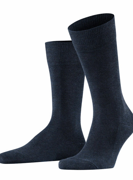 FALKE Family Heren Sokken 14657 – navy mel., voorkant