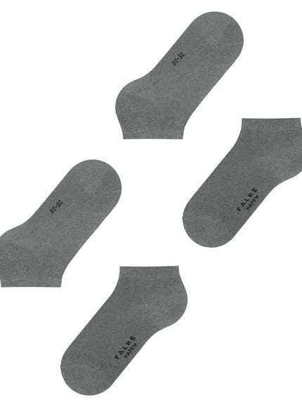 FALKE Happy 2-Pack Dames Sneakersokken 46418