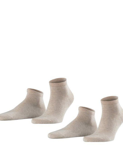 FALKE Happy 2-Pack Sneakersok Heren 14606