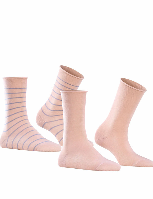 FALKE Happy Stripe 2-Pack Dames Sokken 46419