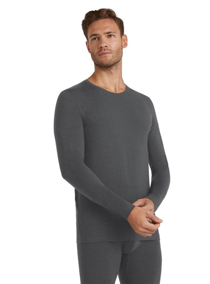 FALKE Heren Lange Mouw Shirt Daily ClimaWool 68035