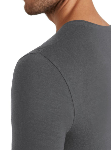 FALKE Heren Lange Mouw Shirt Daily ClimaWool 68035