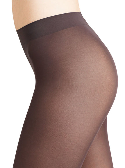 Falke matt de luxe 30 40630 – Anthracite, detail