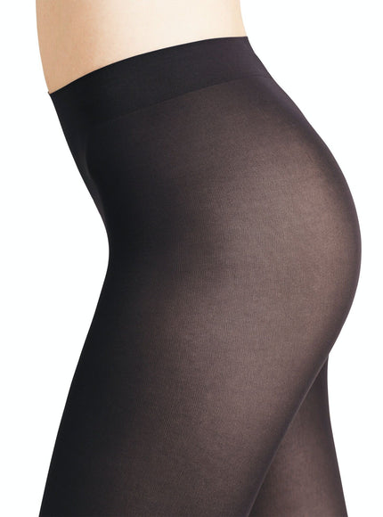Falke matt de luxe 30 40630 – Zwart, detail