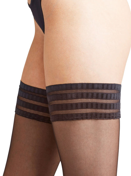 FALKE Pure Matt 20 DEN Dames Stay Ups (41513)