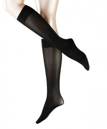 Falke Seidenglatt 40 denier Kniekousen 41796