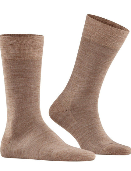 FALKE Sensitive Berlin Heren Sokken 14448 – nutmeg mel