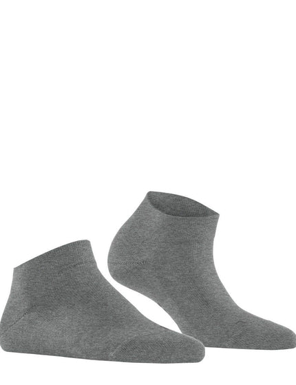 FALKE Sensitive London Dames Sneakersokken 46339 – light greymel.
