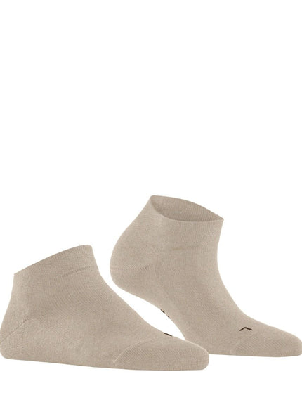 FALKE Sensitive London Dames Sneakersokken 46339 – linen mel.