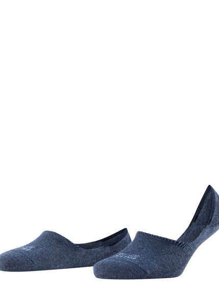 FALKE Step High Cut Dames Kousenvoetjes 46493 – navy mel., voorkant