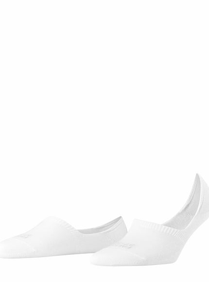 FALKE Step High Cut Dames Kousenvoetjes 46493 – Wit, voorkant