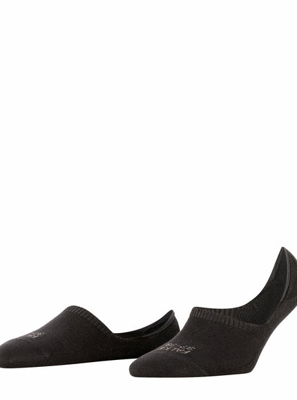 FALKE Step High Cut Dames Kousenvoetjes 46493 – Zwart, voorkant