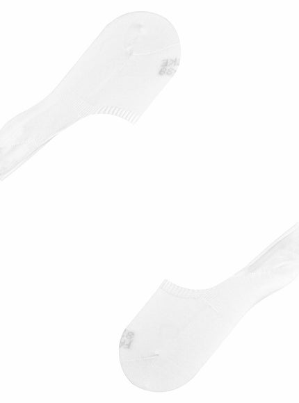 FALKE Step High Cut Dames Kousenvoetjes 46493 – Wit, voorkant