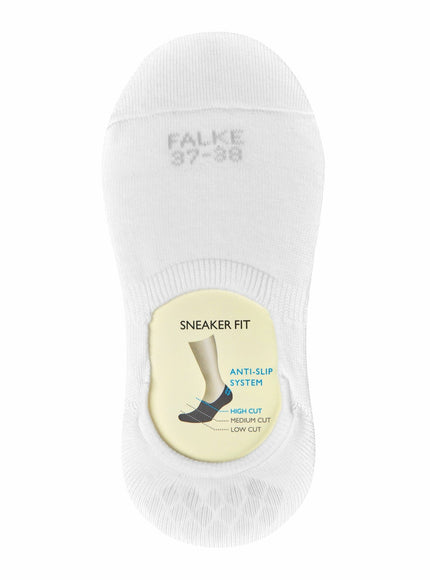 FALKE Step High Cut Dames Kousenvoetjes 46493 – Wit, verpakking