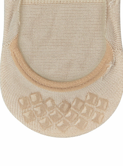 FALKE Step High Cut Dames Kousenvoetjes 46493 – Cream, detail