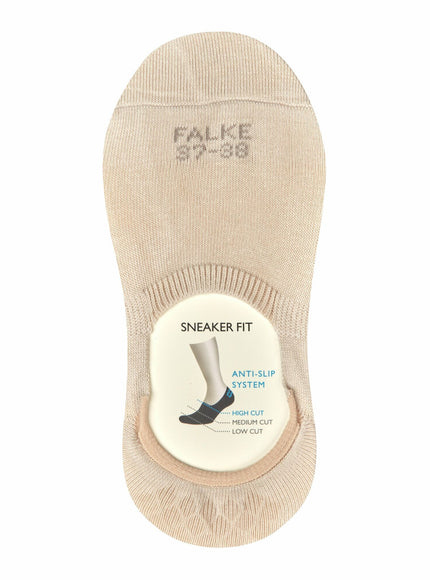 FALKE Step High Cut Dames Kousenvoetjes 46493 – Cream, verpakking
