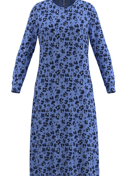Gotzburg dames Nachthemd 250332 625 Blau