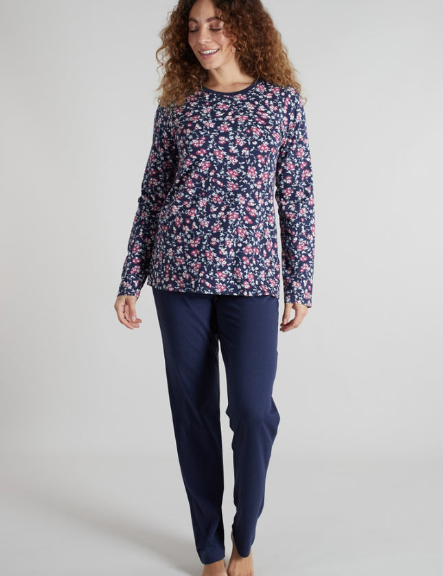 Gotzburg dames Pyjama 250298 625 Blau
