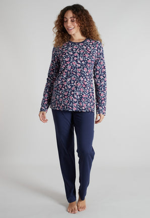 Gotzburg dames Pyjama 250298 625 Blau