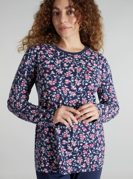Gotzburg dames Pyjama 250298 625 Blau