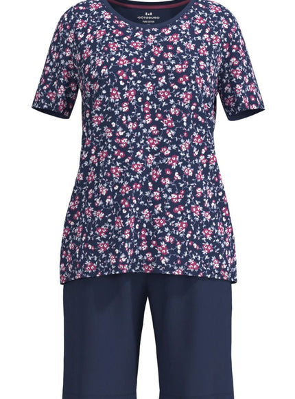 Gotzburg dames Shortama 250337 625 Blau