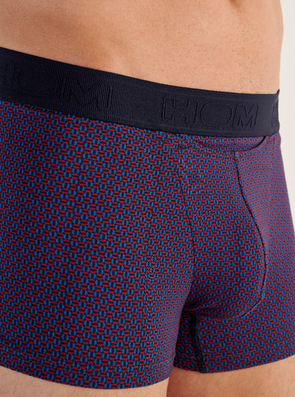Hom Boxer brief HO1 Fats 403229 iora navy print