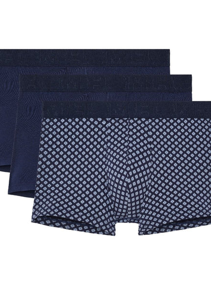Hom Boxer brief John 3 pack 403102 t037 navy