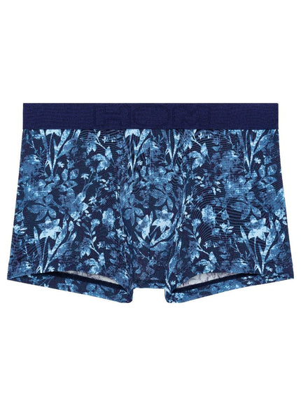 Hom BoxerBriefs Compiegne 403087 p0ra navy print – voorkant