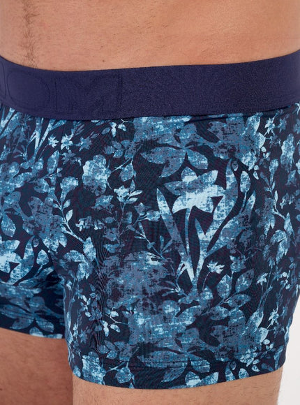 Hom BoxerBriefs Compiegne 403087 p0ra navy print – detail