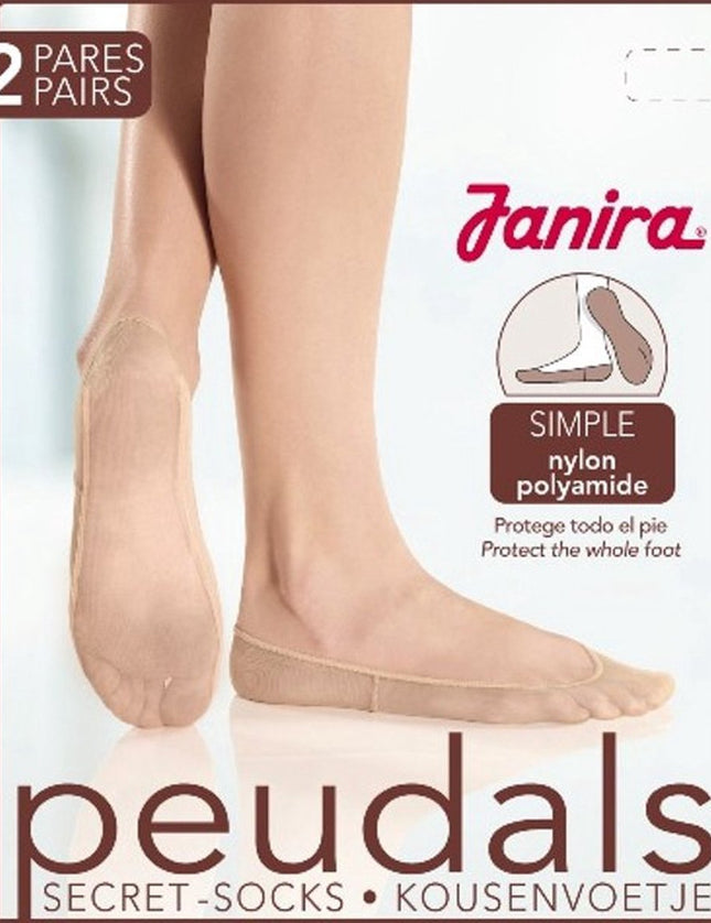 Janira 10022 polyamide peudals simple 2 paar