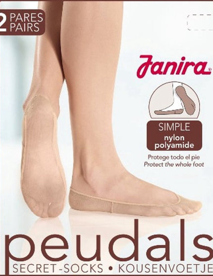 Janira 10022 polyamide peudals simple 2 paar
