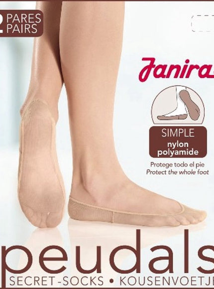 Janira 10022 polyamide peudals simple 2 paar
