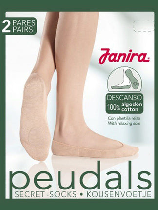 Janira kousenvoetje Descanso Katoen (10030N) 2 pack