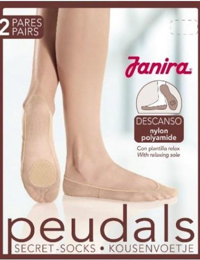 Janira kousenvoetje Descanso Polyamide (10020N) 2 pack