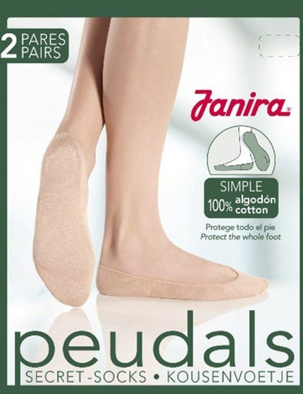 Janira kousenvoetje Simple Katoen (10032N) 2 pack