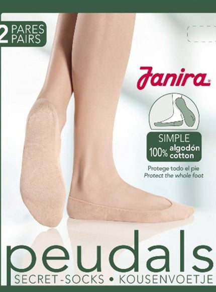 Janira kousenvoetje Simple Katoen (10032N) 2 pack