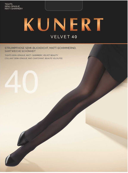 Kunert Velvet 40 den mat 3 d 354000 – verpakking